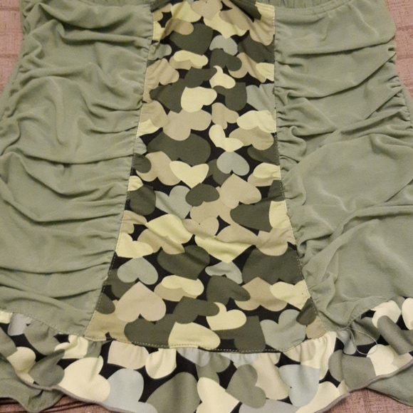 Cami Bustier Set Camo Hearts Large - Picture 3 of 9